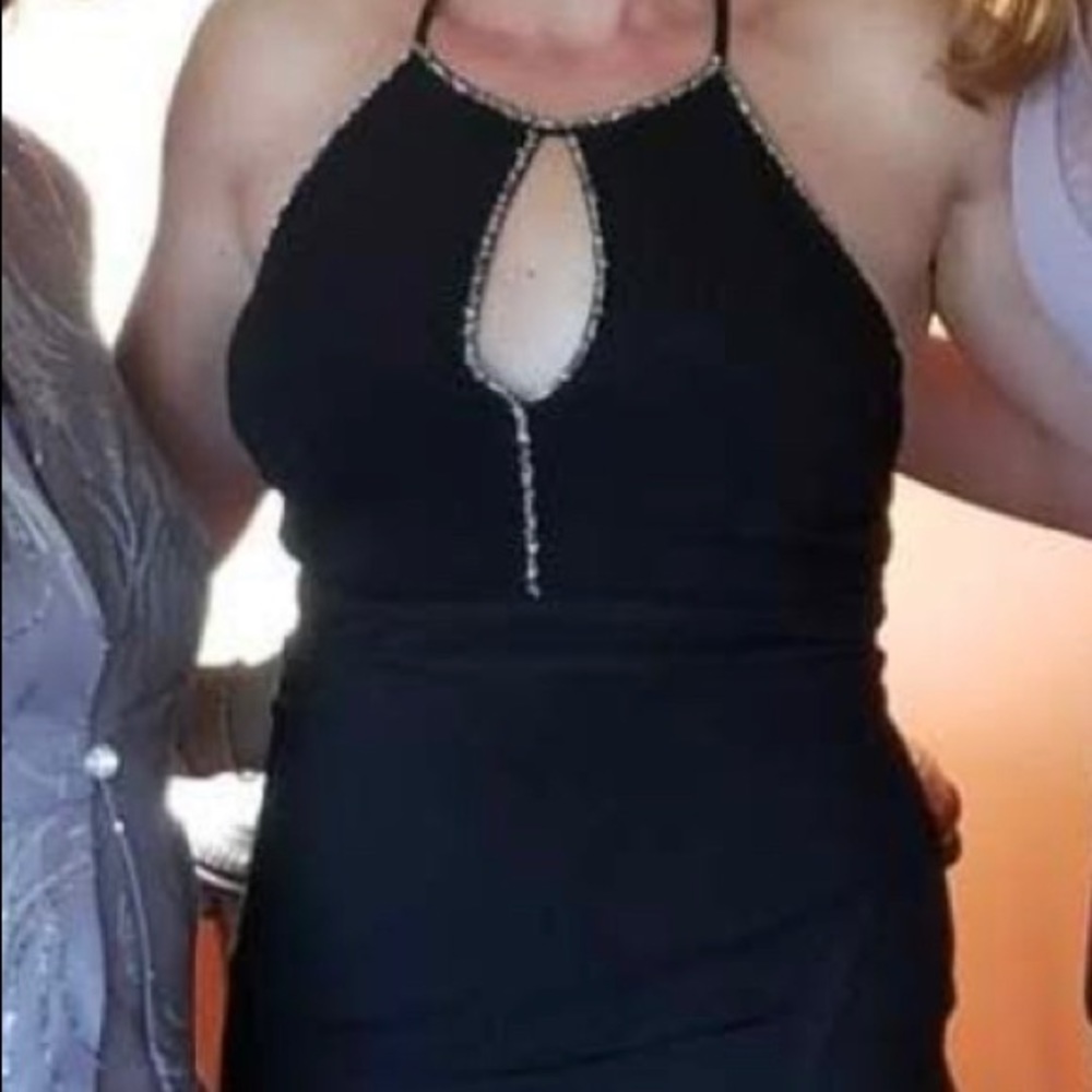 Black classy dress
